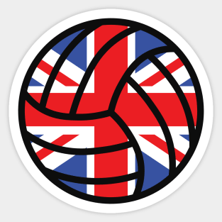 British Volleyball Sticker